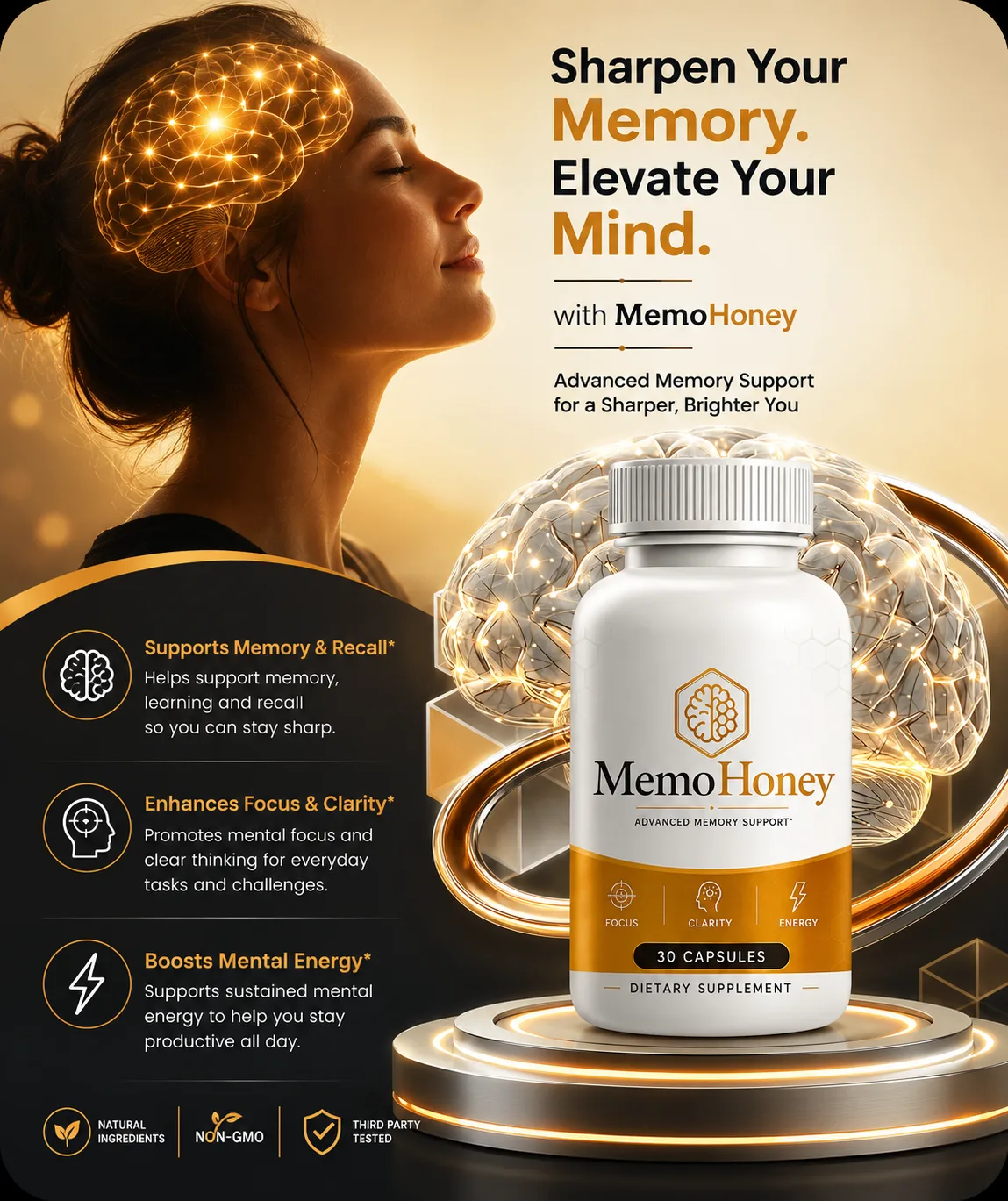 MemoHoney Bottles